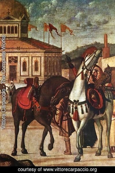 Vittore Carpaccio - The Triumph of St George [detail: 1]