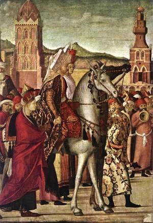 Vittore Carpaccio - The Triumph of St George [detail: 2]