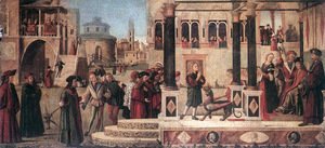 Vittore Carpaccio - The Miracle of St. Tryphonius