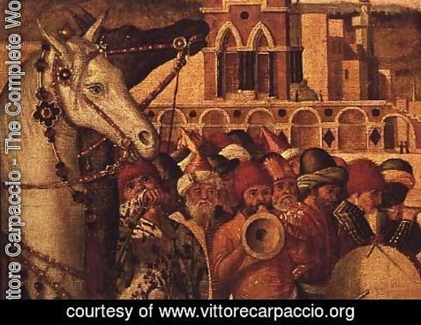 Vittore Carpaccio - Triumph of St.George, 1501-07 (detail)
