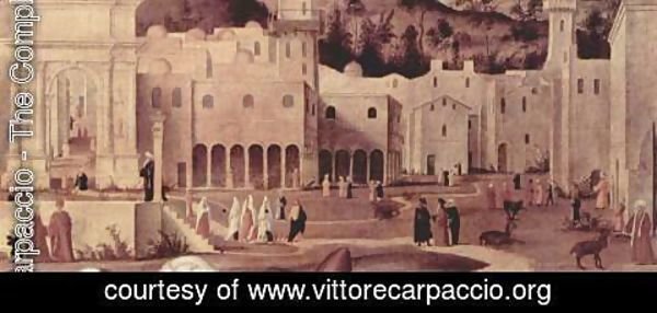 Vittore Carpaccio - St. Stephen's sermon at the gates of Jerusalem, detail