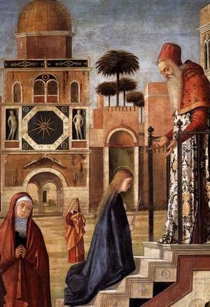 Vittore Carpaccio - The Presentation of the Virgin (detail)