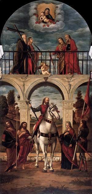Vittore Carpaccio - Glory of St Vitalis 2