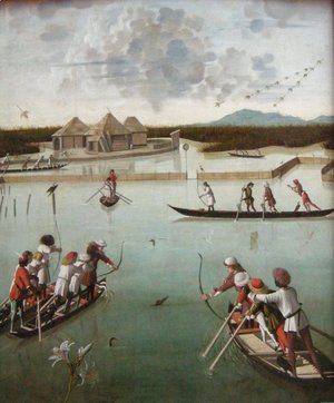 Vittore Carpaccio - Hunting on the Lagoon