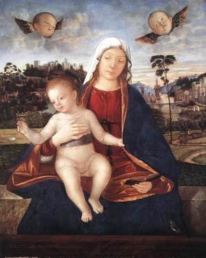 Vittore Carpaccio - Madonna and Blessing Child 1505-10