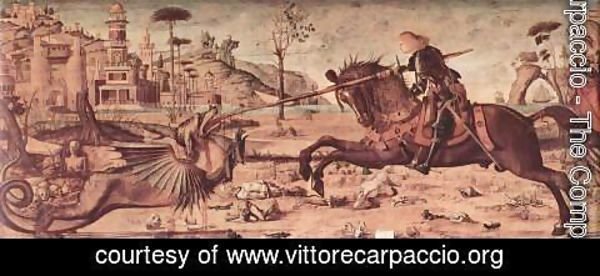 Vittore Carpaccio - St George and the Dragon 1502