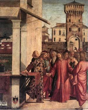 Vittore Carpaccio - The Calling of Matthew 1502
