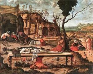 Vittore Carpaccio - The Dead Christ c. 1520