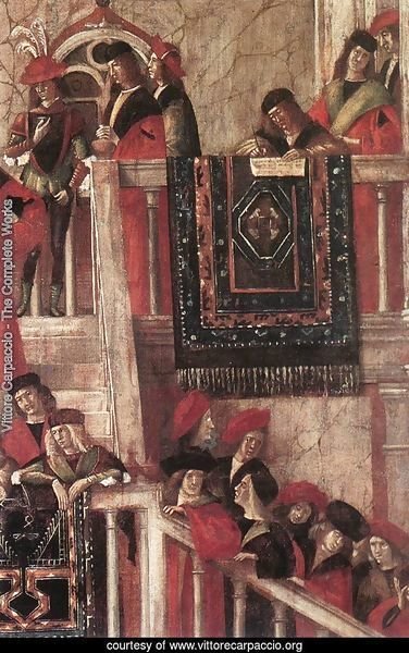 Meeting of the Betrothed Couple (detail 2) 1495