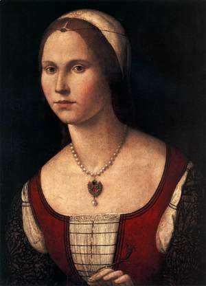 Vittore Carpaccio - Portrait of a Young Woman
