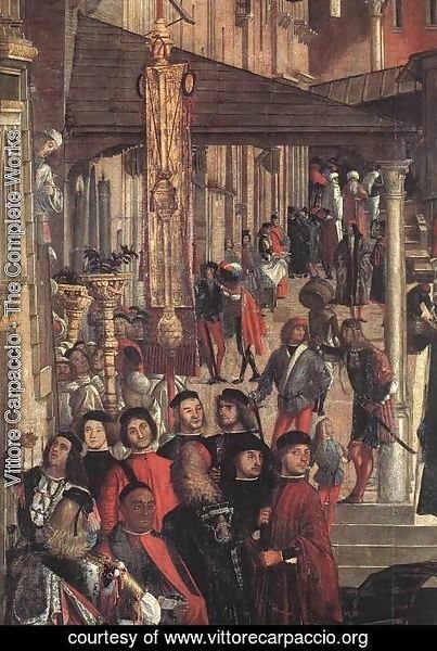 Vittore Carpaccio - The Healing of the Madman (detail) c. 1496