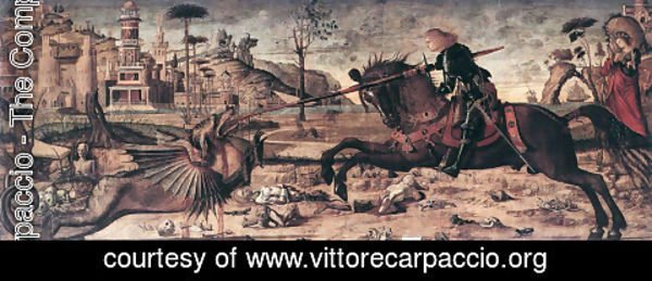Vittore Carpaccio - St. George and the Dragon