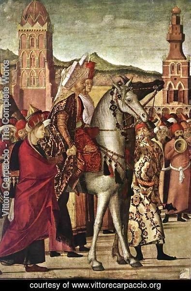 Vittore Carpaccio - The Triumph of St George [detail: 2]