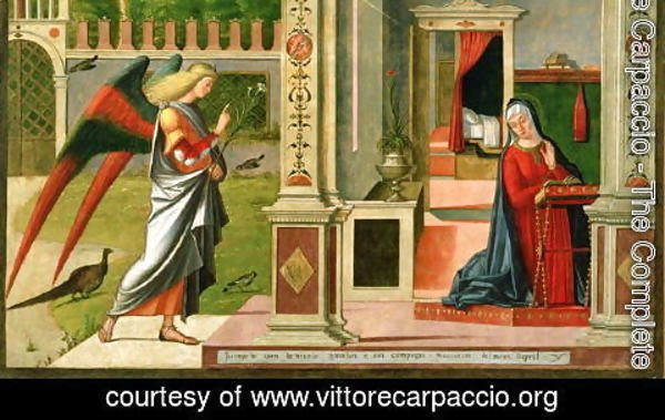 Vittore Carpaccio - The Annunciation