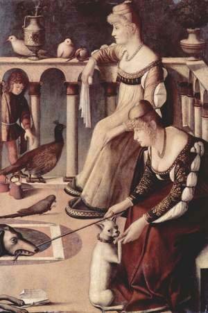 Vittore Carpaccio - Two Venetian Ladies