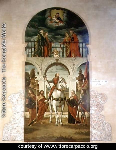 Vittore Carpaccio - St. Vitalis with Saints