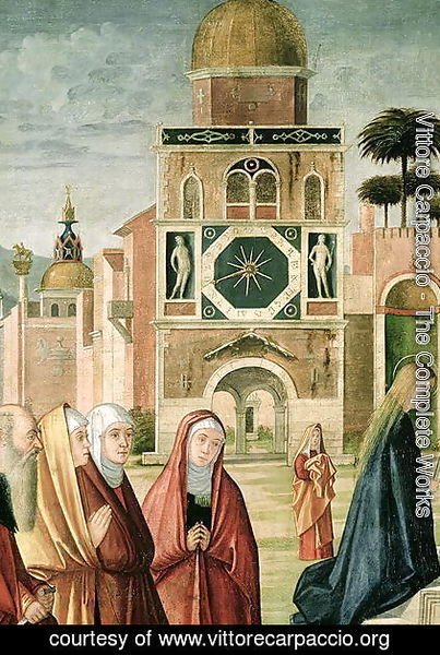 Presentation of Mary at the Temple (detail of Mary)
