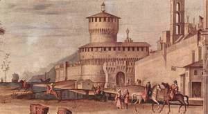 Vittore Carpaccio - Confirmation of St. Stephen, detail