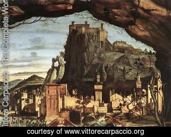Vittore Carpaccio - Holy Conversation (detail)