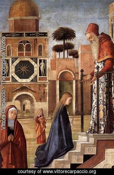 Vittore Carpaccio - The Presentation of the Virgin (detail)