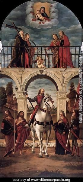 Vittore Carpaccio - Glory of St Vitalis 2