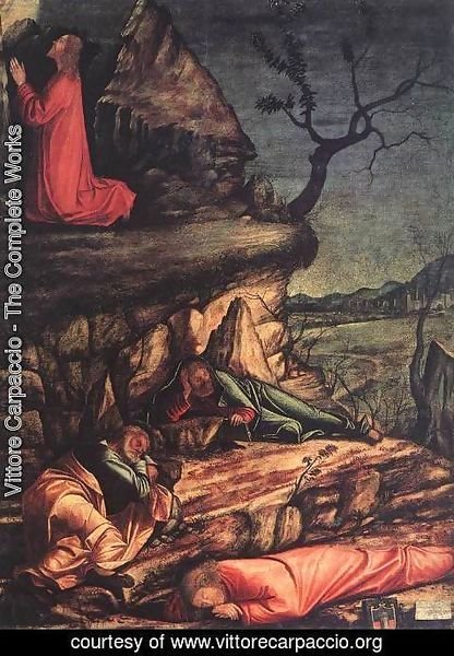 Vittore Carpaccio - Agony in the Garden 1502