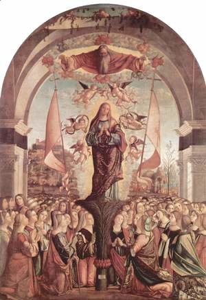 Vittore Carpaccio - Apotheosis of St Ursula 1491