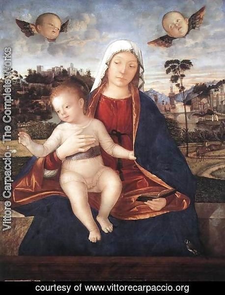 Vittore Carpaccio - Madonna and Blessing Child 1505-10