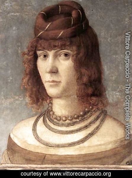 Vittore Carpaccio - Portrait of a Woman c. 1510