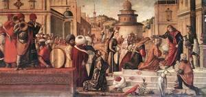Vittore Carpaccio - The Baptism of the Selenites 1507