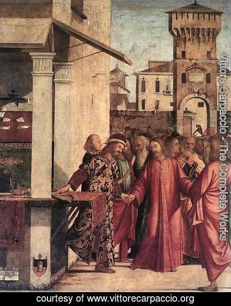 Vittore Carpaccio - The Calling of Matthew 1502