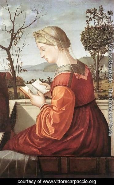 Vittore Carpaccio - The Virgin Reading 1505-10