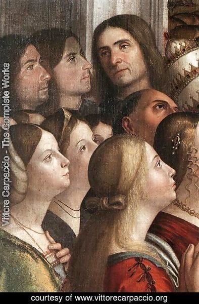 Vittore Carpaccio - Apotheosis of St Ursula (detail) 1491
