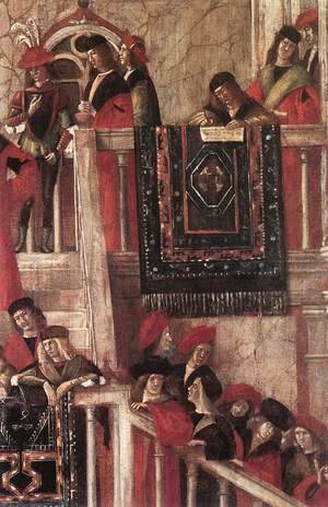 Meeting of the Betrothed Couple (detail 2) 1495