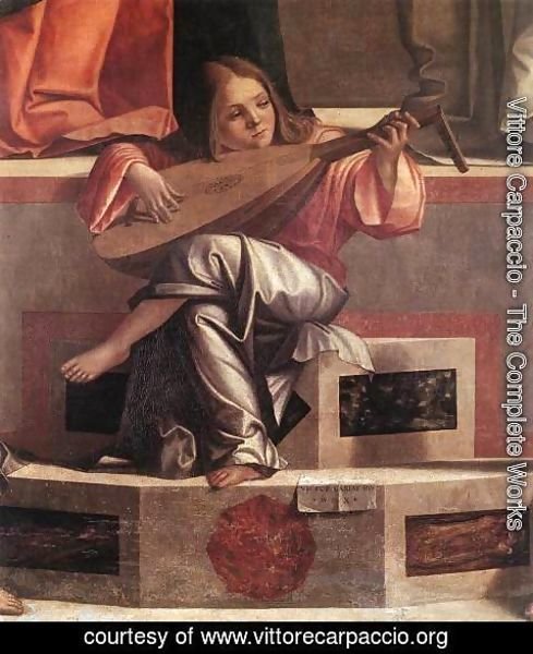 Vittore Carpaccio - Presentation of Jesus in the Temple (detail) 1510