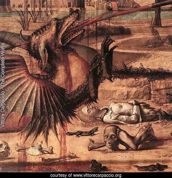 St George and the Dragon (detail 2) 1502