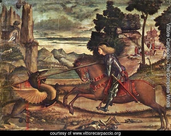 St George and the Dragon (detail) 1516