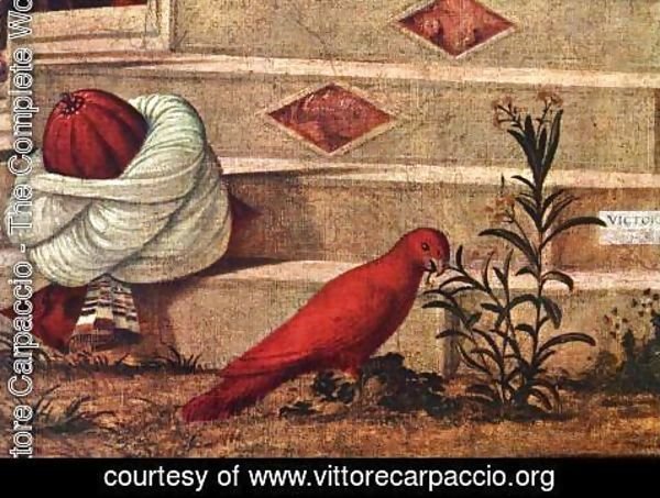 Vittore Carpaccio - The Baptism of the Selenites (detail 2) 1507