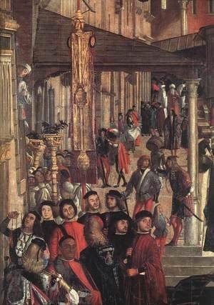 Vittore Carpaccio - The Healing of the Madman (detail) c. 1496