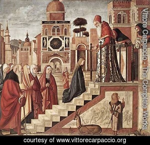 Vittore Carpaccio - The Presentation of the Virgin 1504-08