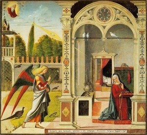 Vittore Carpaccio - Life of the Virgin: Annunciation (Storie della Vergine: Annunciazione)
